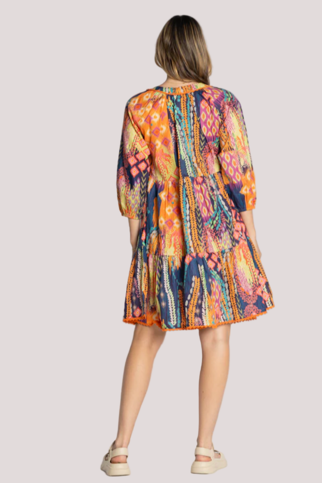 Anisa Dress - Print - LL52