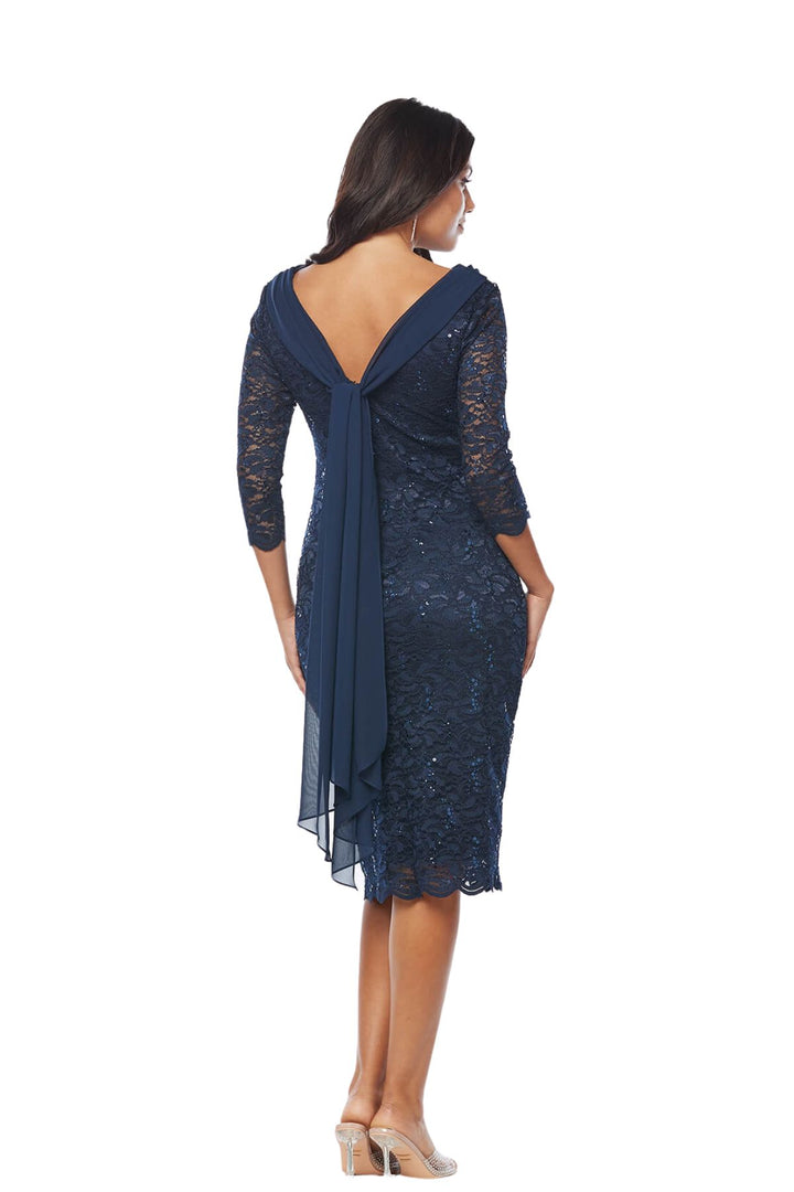 Vivian Lace Dress - Midnight - JH13