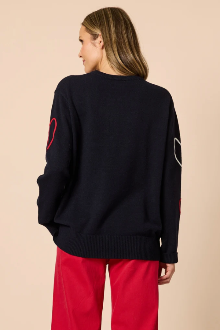 Love Me Knit - Navy - TZ41