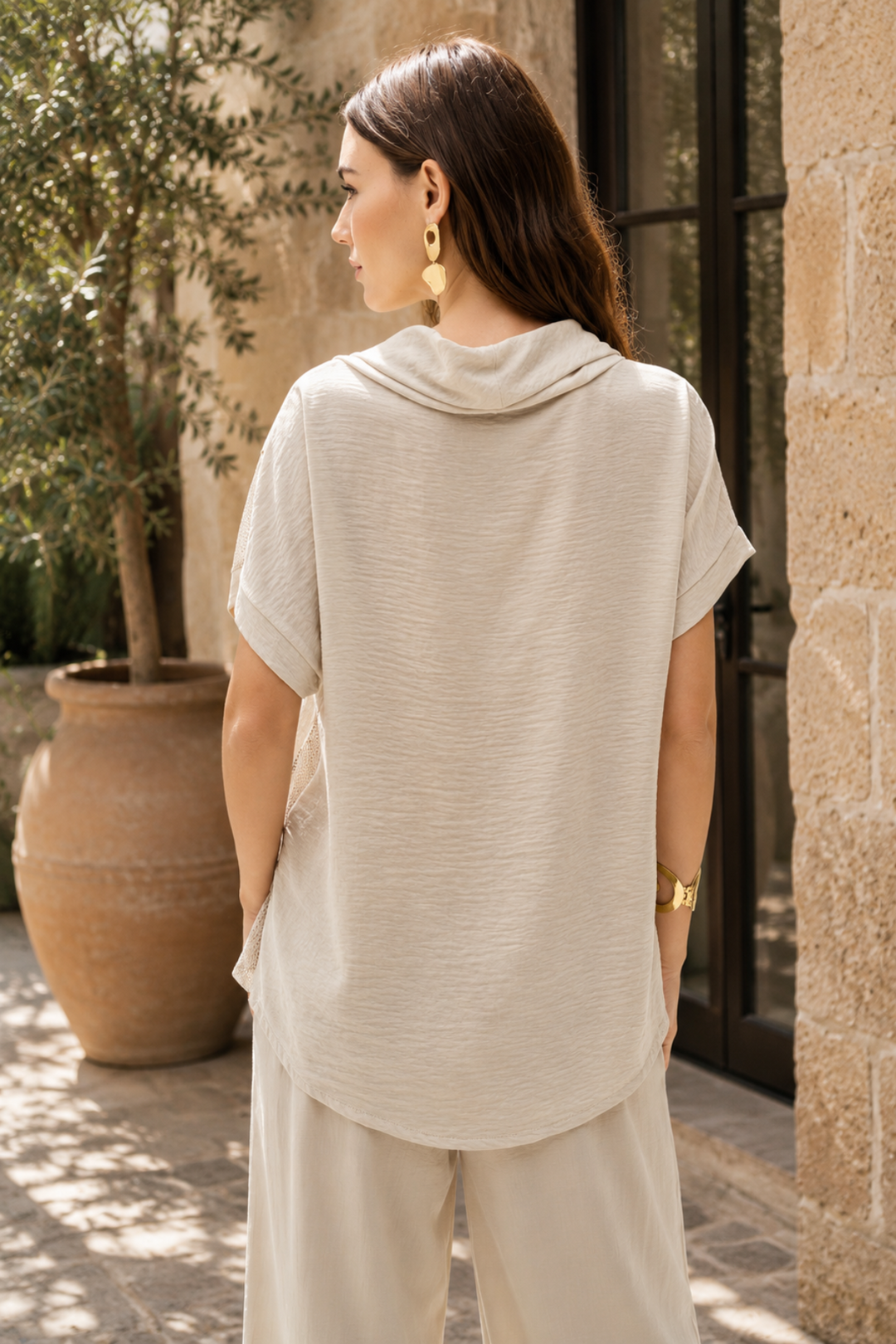 Woven Gauze Top - JR29