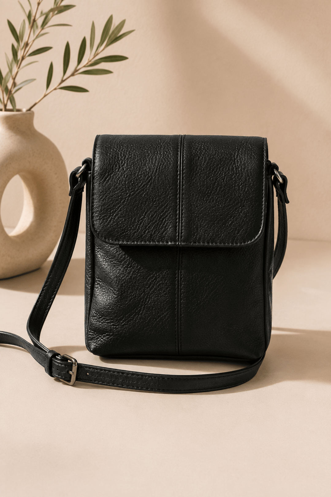 Abigail Cross Body Bag - Black - ML5 - Pizazz BoutiqueModapelle
