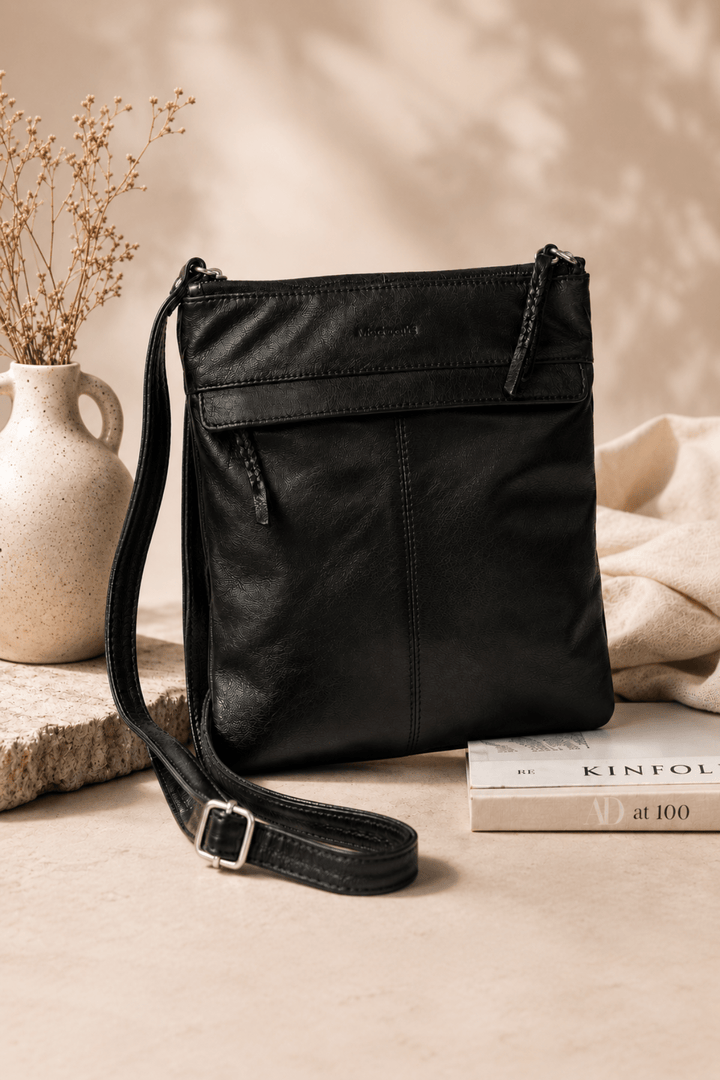 Abigail Cross Body Bag - Black - ML5 - Pizazz BoutiqueModapelle