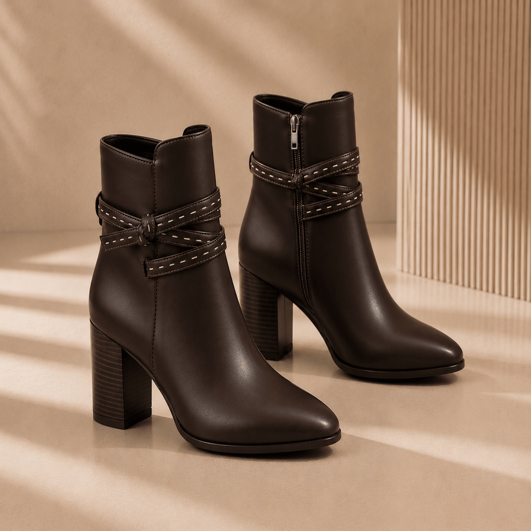 Adaire Boot - Choc - DJ38 - Pizazz BoutiqueDjango & Juliette