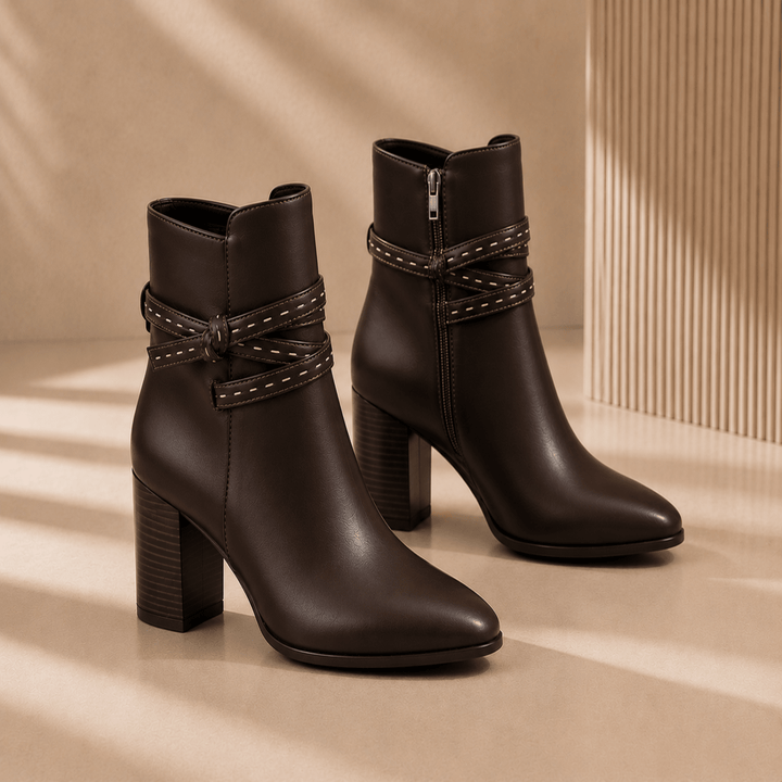 Adaire Boot - Choc - DJ38 - Pizazz BoutiqueDjango & Juliette