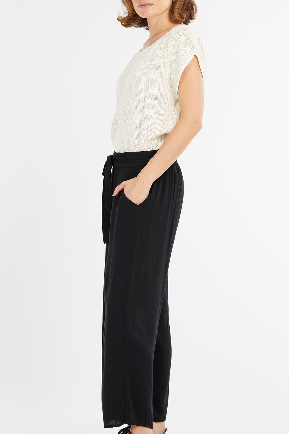 Adina Pant - Black - CB4 - Pizazz BoutiqueCarbon The Label
