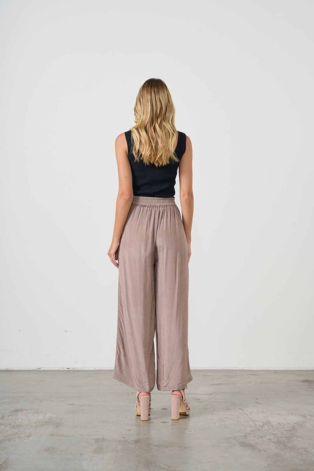Aella Pant - Mushroom - CJ24 - Pizazz BoutiqueCaju