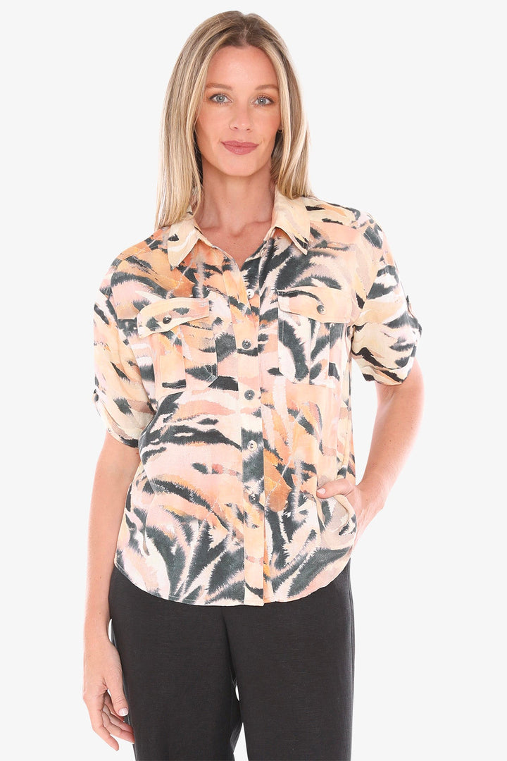 Afrique Shirt - Multi - JP5 - Pizazz BoutiqueJUMP