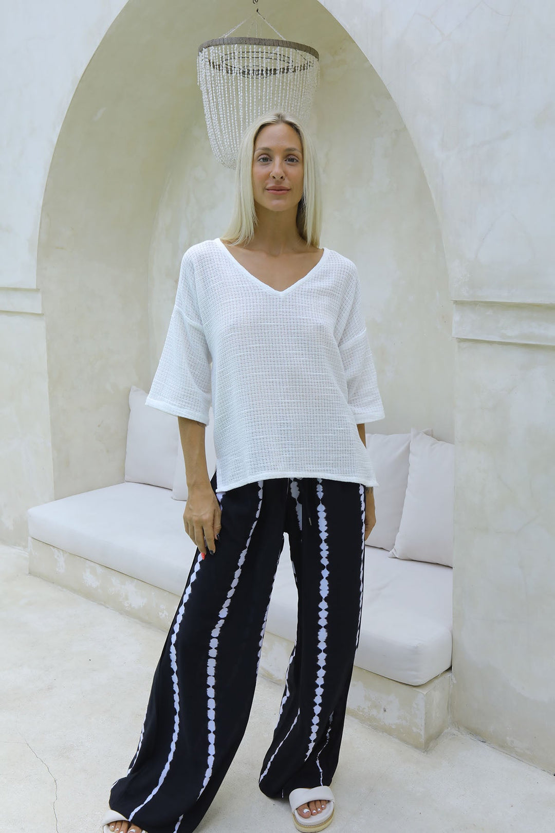 Alba Top - Natural White - CB15 - Pizazz BoutiqueCarbon The Label