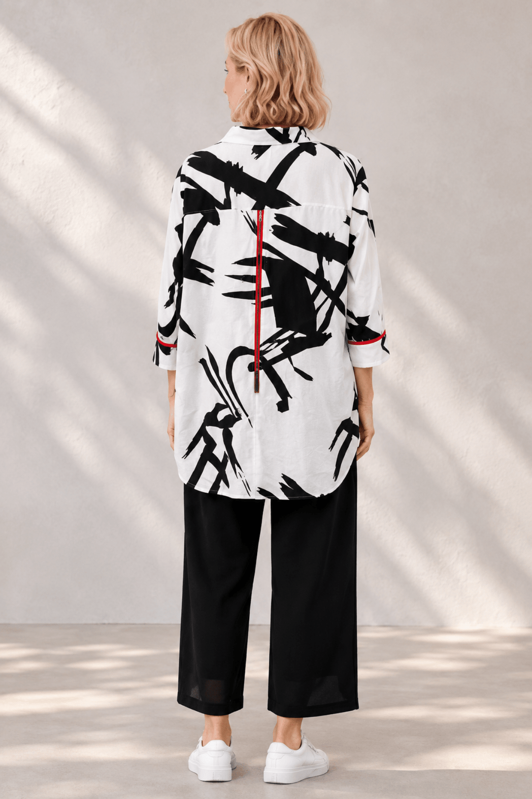 Amalfi Shirt - White - W6 - Pizazz BoutiqueWhispers