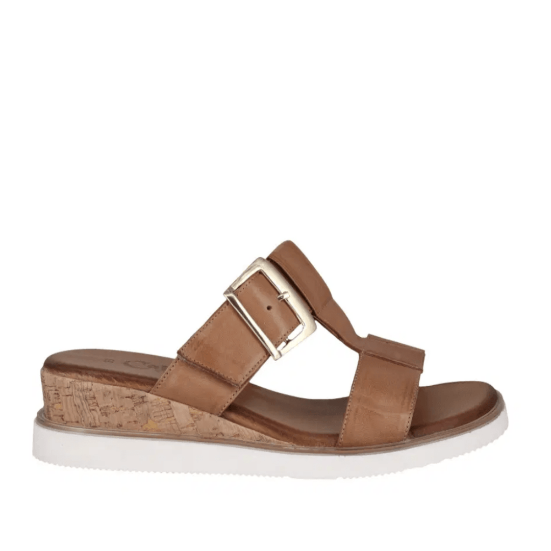 Amara Tan Wedge - C4 - Pizazz BoutiqueCabello