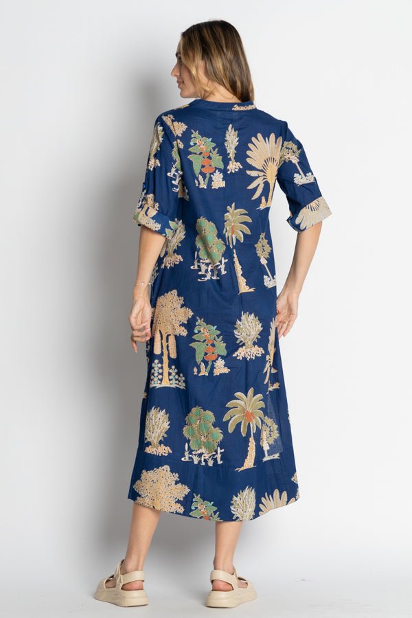 Amrita Midi - Navy - LL7 - Pizazz BoutiqueLula Life
