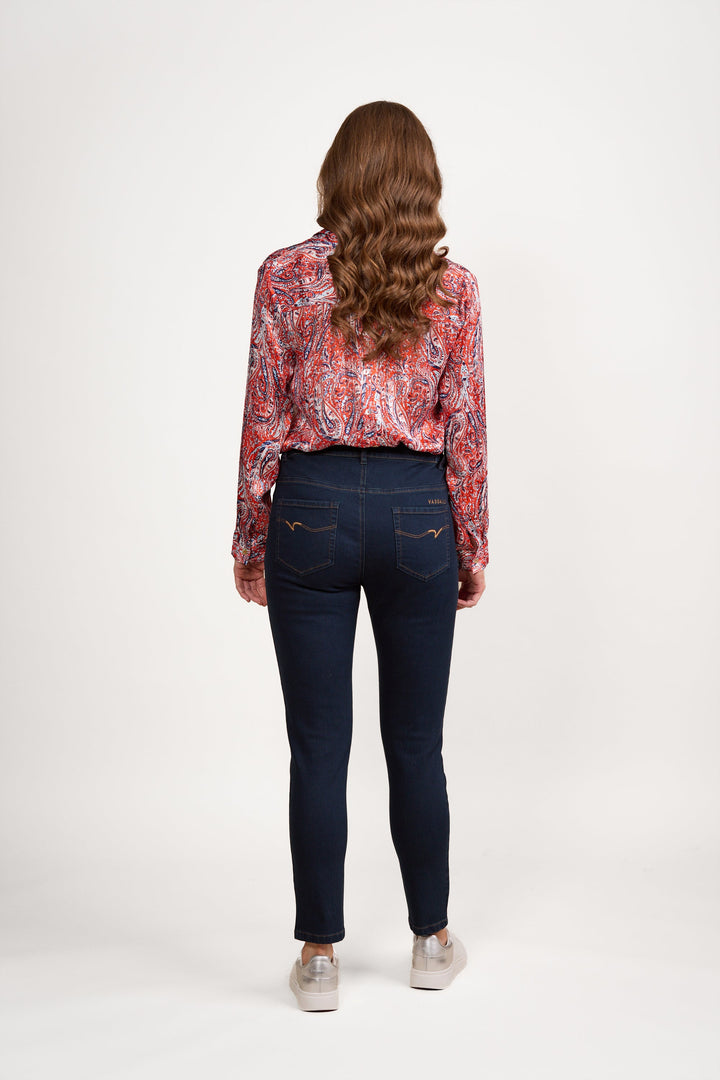 Ankle Grazer Jean - Indigo - VA3 - Pizazz BoutiqueVassalli