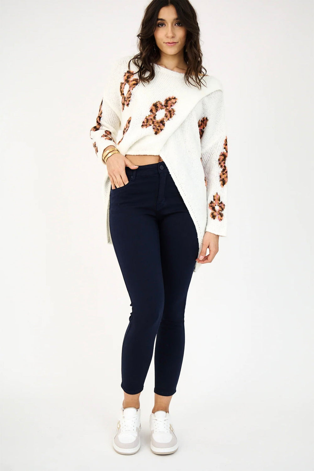 Anna High Rise Jeans - Navy - AL1 - Pizazz BoutiqueAna & Lucy