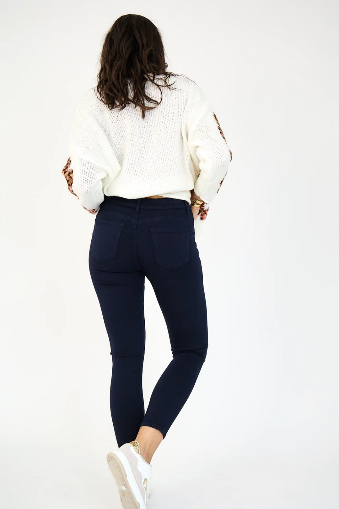 Anna High Rise Jeans - Navy - AL1 - Pizazz BoutiqueAna & Lucy