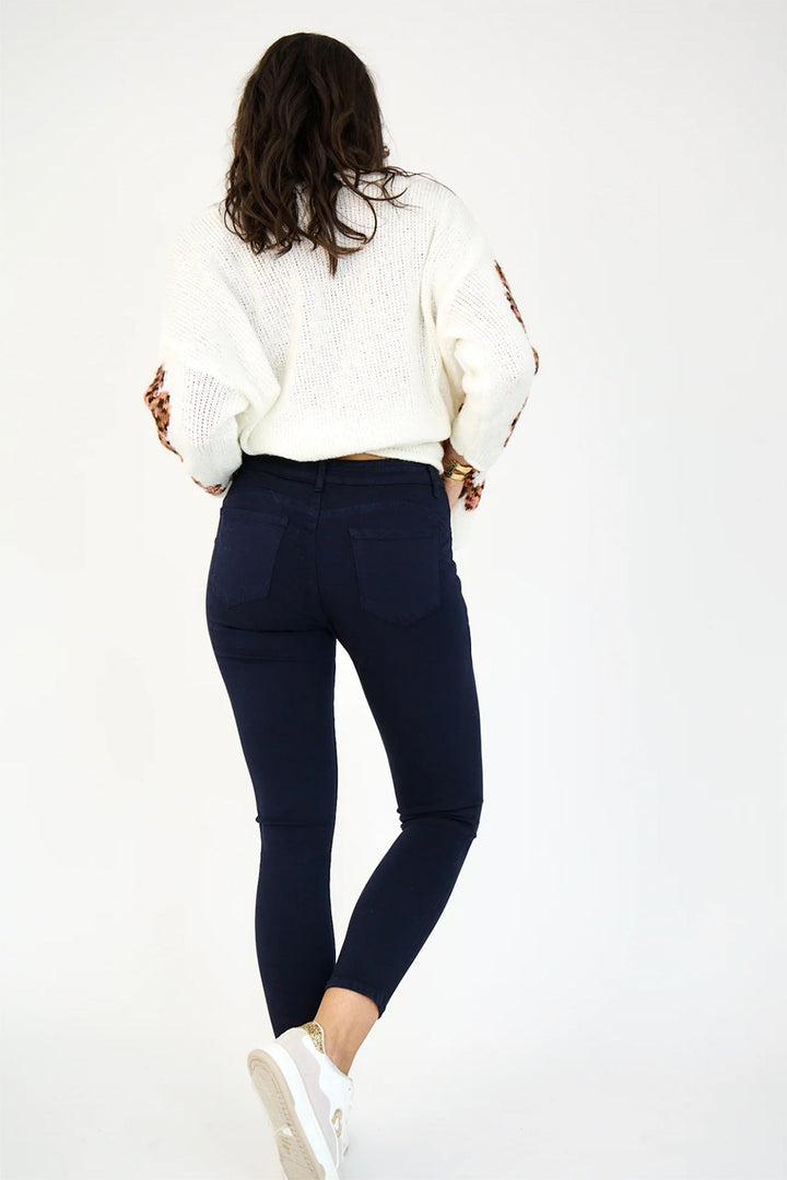 Anna High Rise Jeans - Navy - AL1 - Pizazz BoutiqueAna & Lucy