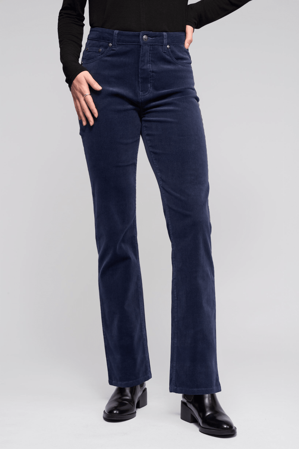 Arch Cord Pant - Slate - VA13 - Pizazz BoutiqueVassalli