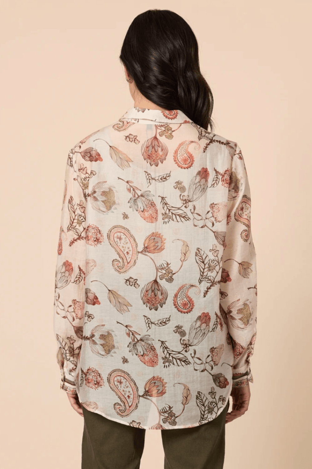 Arizona Print Shirt - Natural Multi - GS39 - Pizazz BoutiqueGordon smith