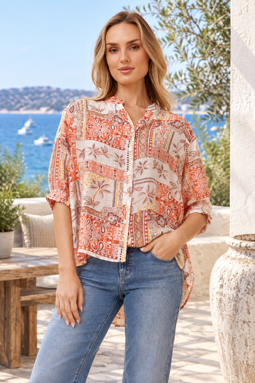 Arizona Shirt - CK72 - Pizazz BoutiqueCaroline Morgan