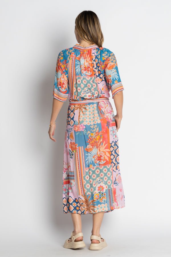 Asmara Shirt Dress - Print - LL60 - Pizazz BoutiqueLula Life