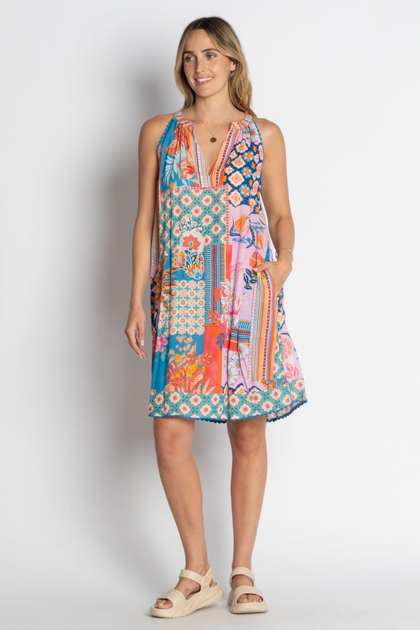 Asmara Sundress - Ocean - LL58 - Pizazz BoutiqueLula Life