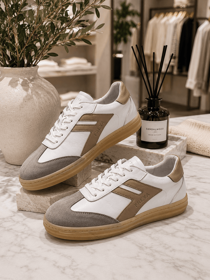 Athens - White/Stone - RS7 - Pizazz BoutiqueRilassare
