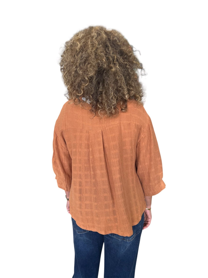 Aventi Shirt - Bran - CB3 - Pizazz BoutiqueCarbon The Label