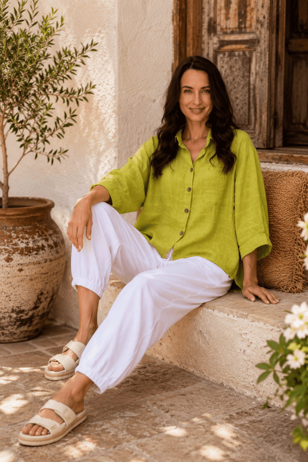 Aventi Shirt - Pistachio - CB3 - Pizazz BoutiqueCarbon The Label