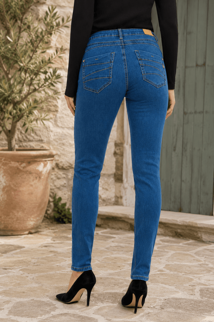 Avery Jean - Indigo - CM2 - Pizazz BoutiqueCream
