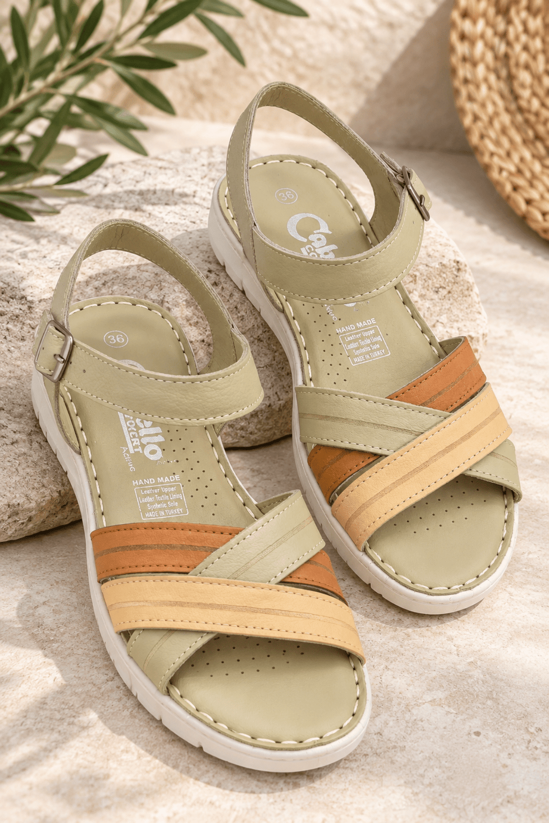 Bailey Sandal - Pistachio - C36 - Pizazz BoutiqueCabello