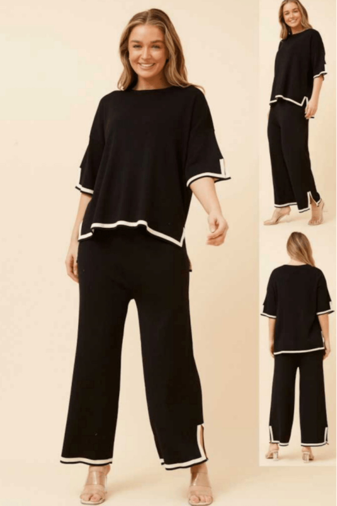 Bannister Set - Black - CK34 - Pizazz BoutiqueCaroline Morgan