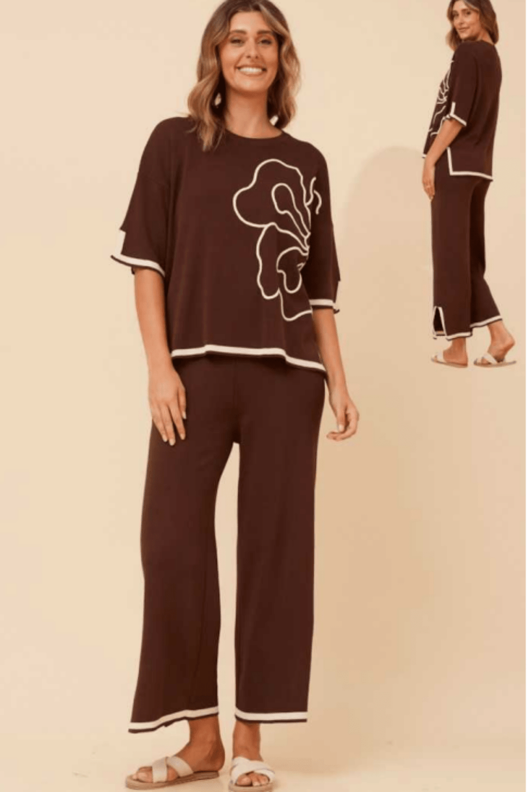 Bannister Set - Chocolate - CK34 - Pizazz BoutiqueCaroline Morgan