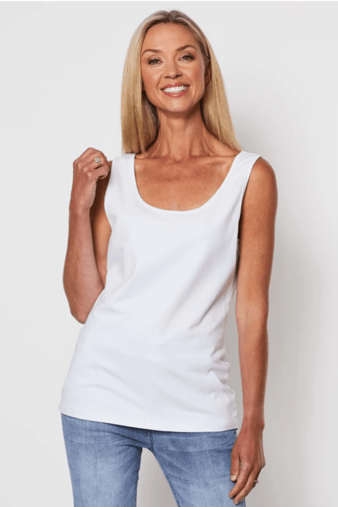 Basic Camisole - White - TZ6 - Pizazz BoutiqueThreadz