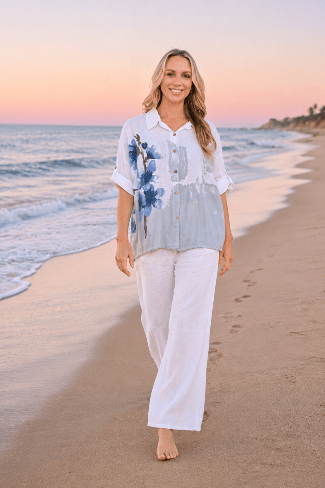 Best Pant - White - CC30 - Pizazz BoutiqueCali & Co