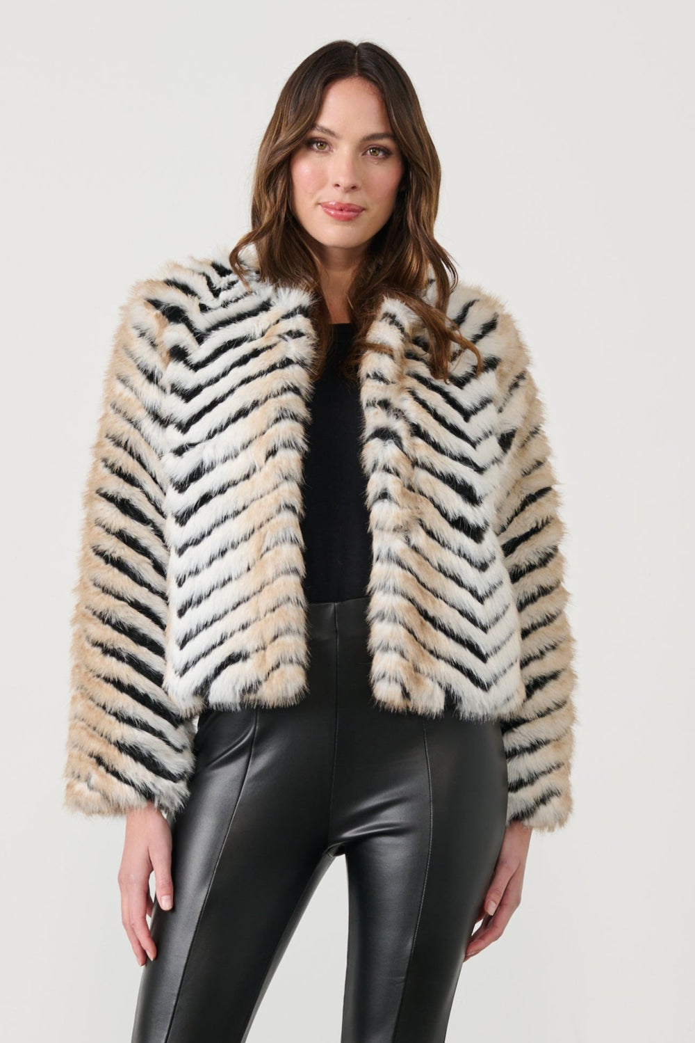 Bexley Jacket - Chevron - CJ1 - Pizazz BoutiqueCaju