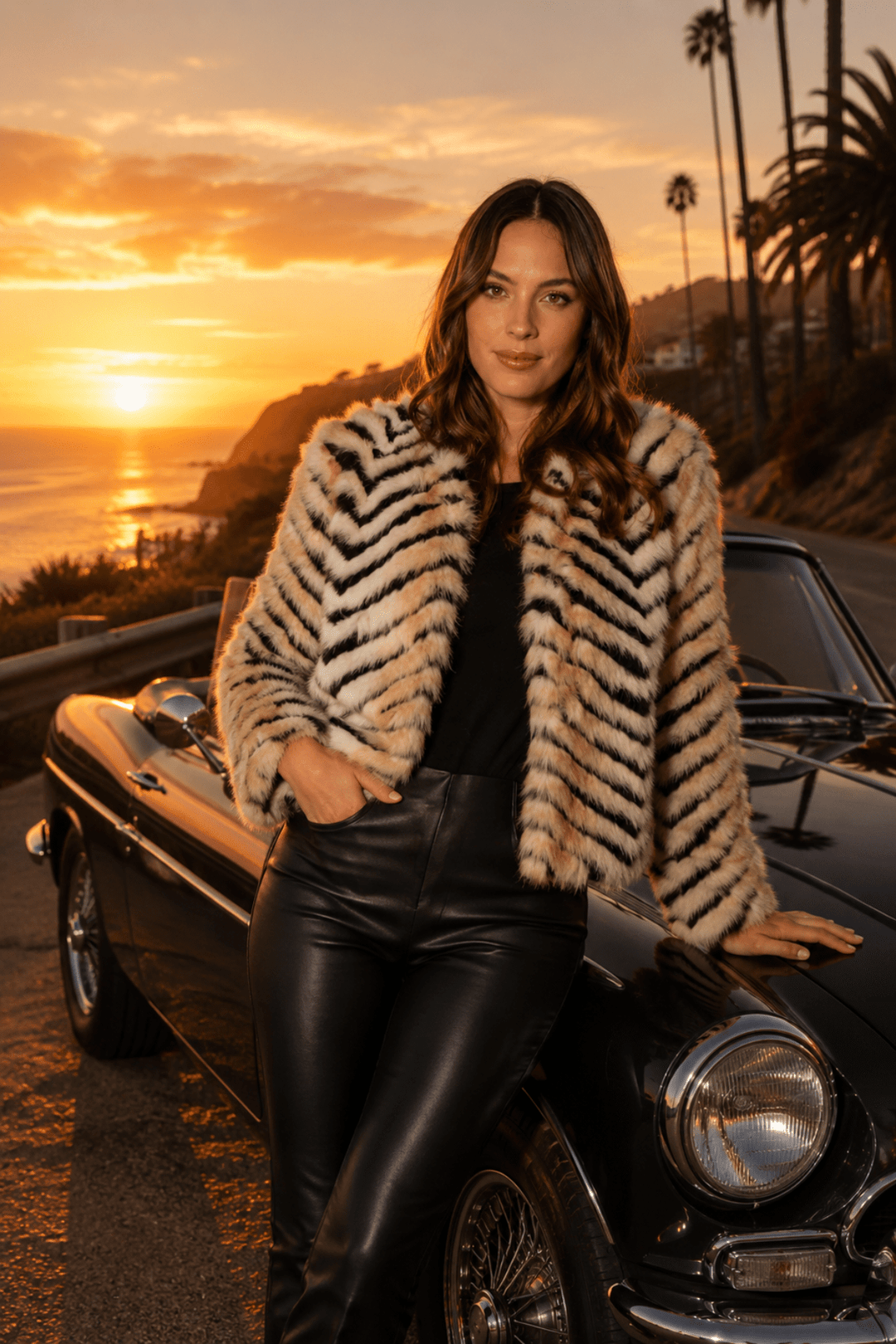Bexley Jacket - Chevron - CJ1 - Pizazz BoutiqueCaju