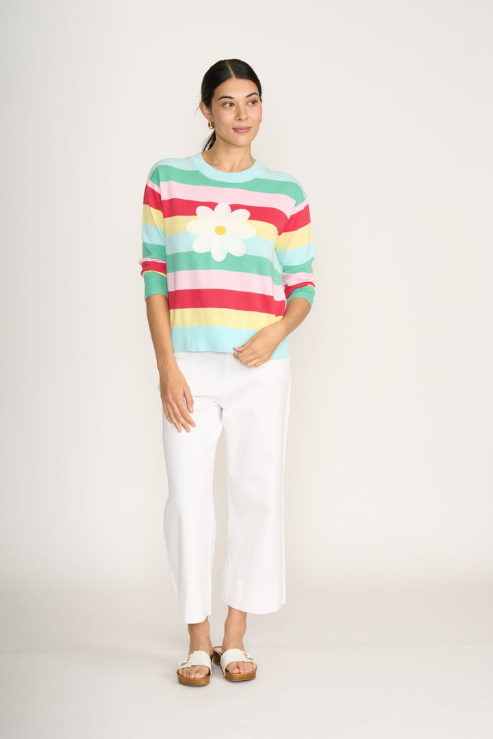 Blooming Sweater - Rainbow - F33 - Pizazz BoutiqueFoil