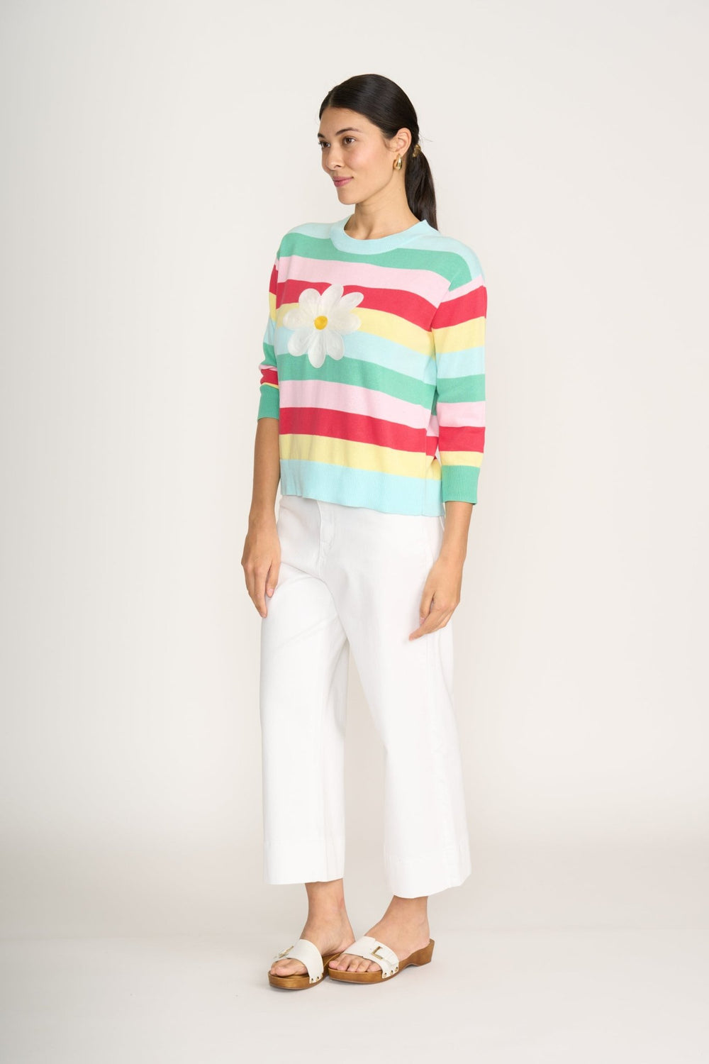 Blooming Sweater - Rainbow - F33 - Pizazz BoutiqueFoil