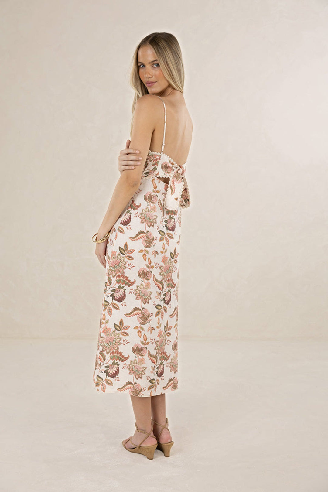 Bohemian Rose Strappy Dress - HM29 - Pizazz BoutiqueHumidity