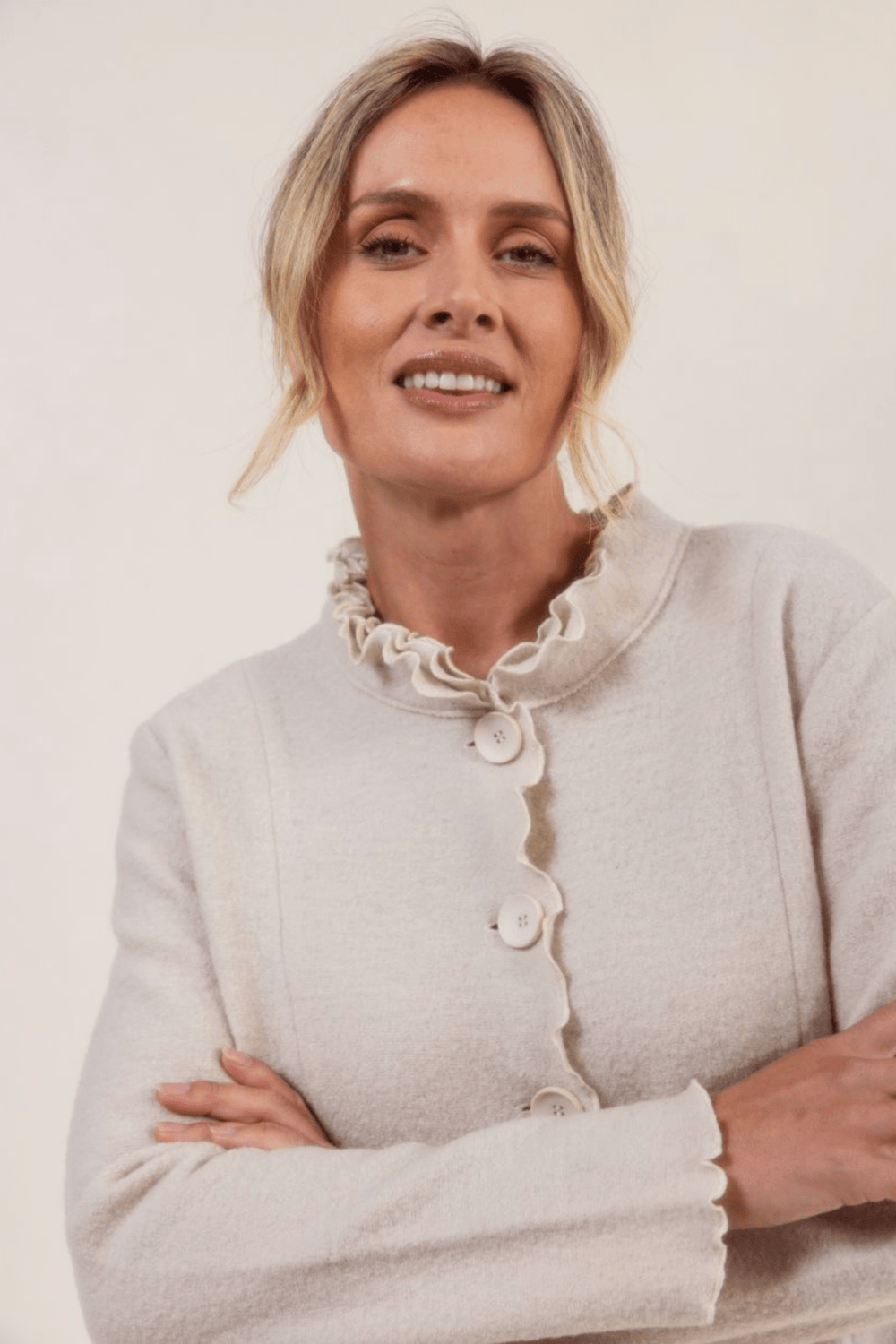 Boiled Wool Jacket - Cream - SS21 - Pizazz BoutiqueSee Saw