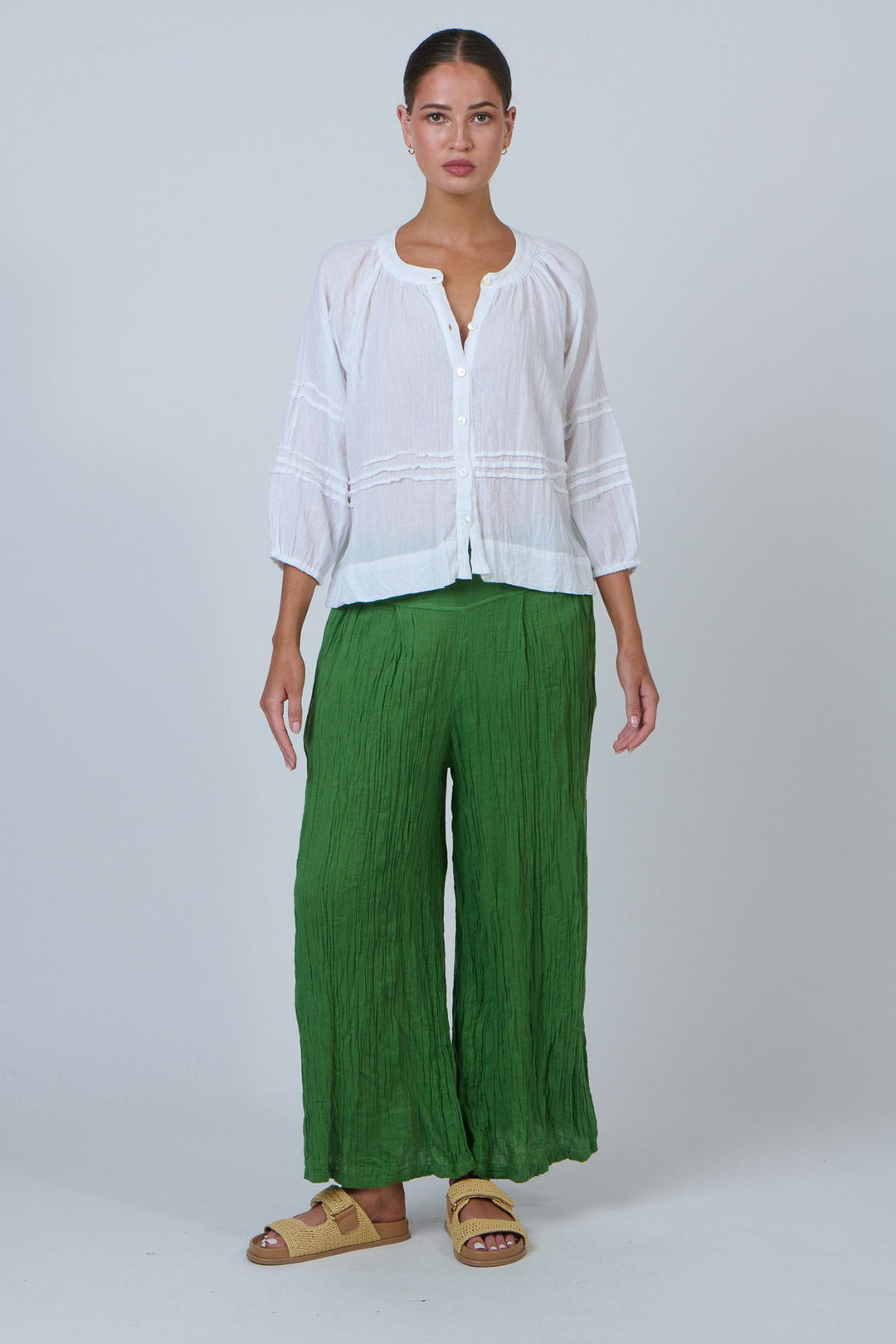 Bombora Pants - Meadow - N10 - Pizazz BoutiqueNamastai