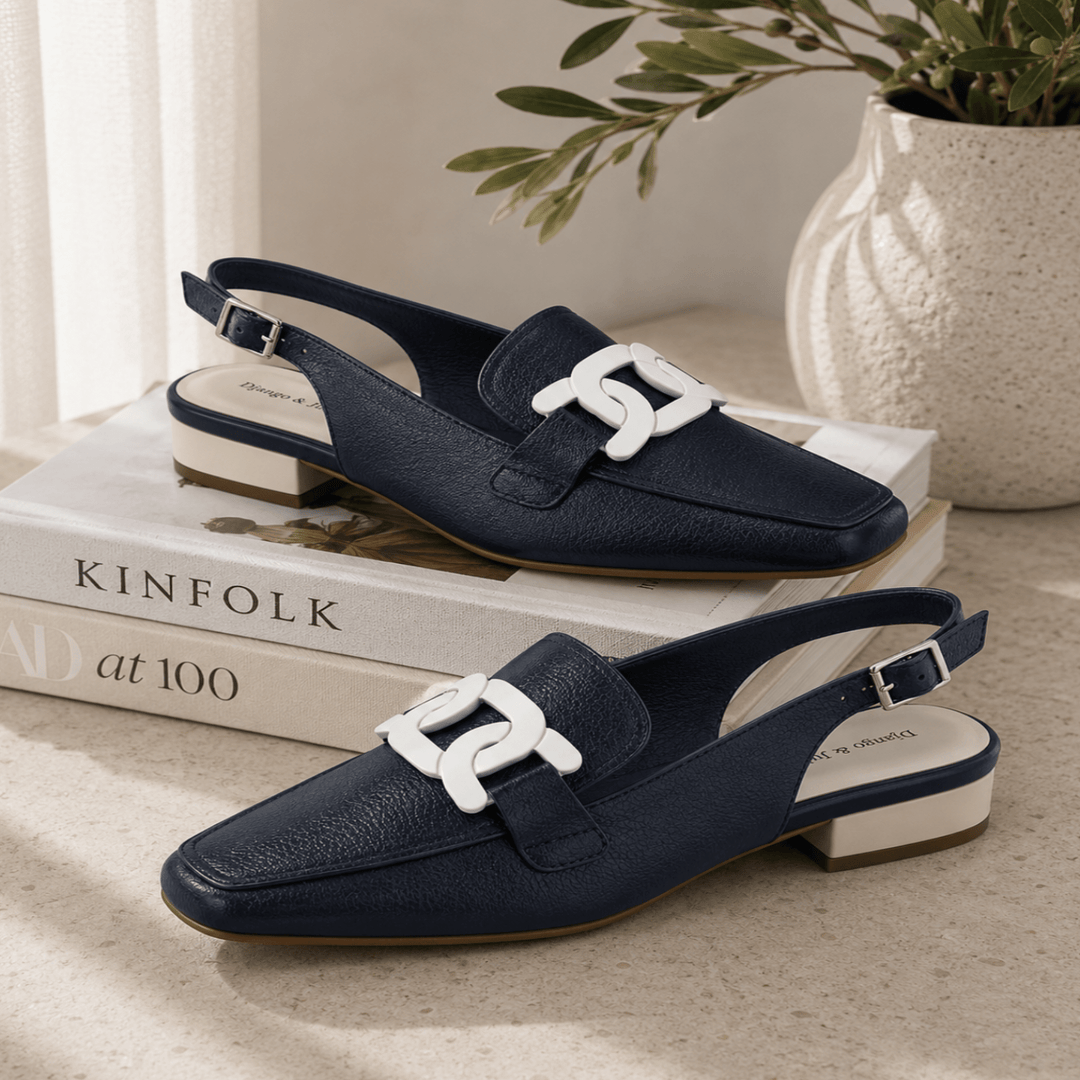 Bossys - Navy/Ivory - DJ57 - Pizazz BoutiqueDjango & Juliette