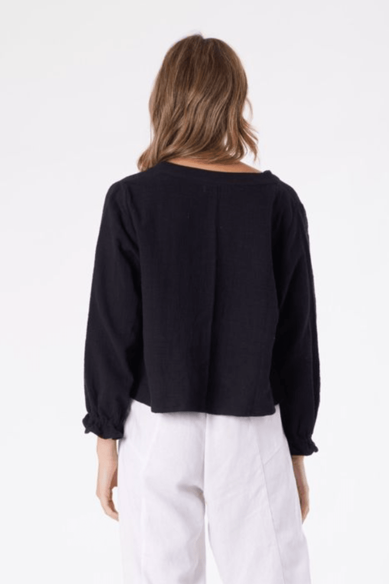 Byron Shirt - Black - CB77 - Pizazz BoutiqueCarbon The Label