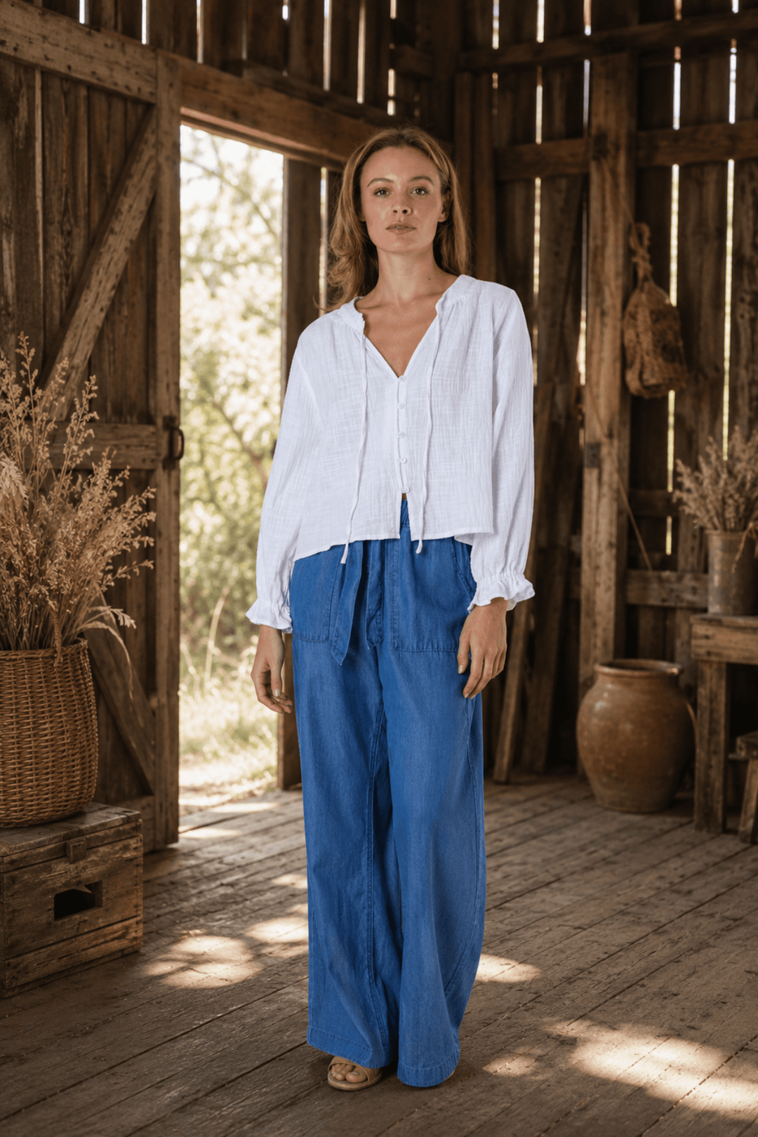 Byron Shirt - White - CB77 - Pizazz BoutiqueCarbon The Label