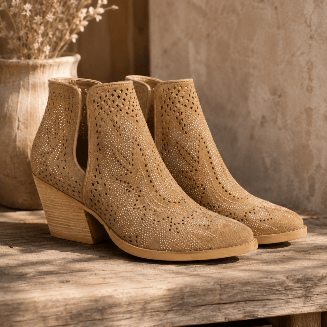 Callie Ankle Boot - Camel - AM2 - Pizazz BoutiqueAmeise