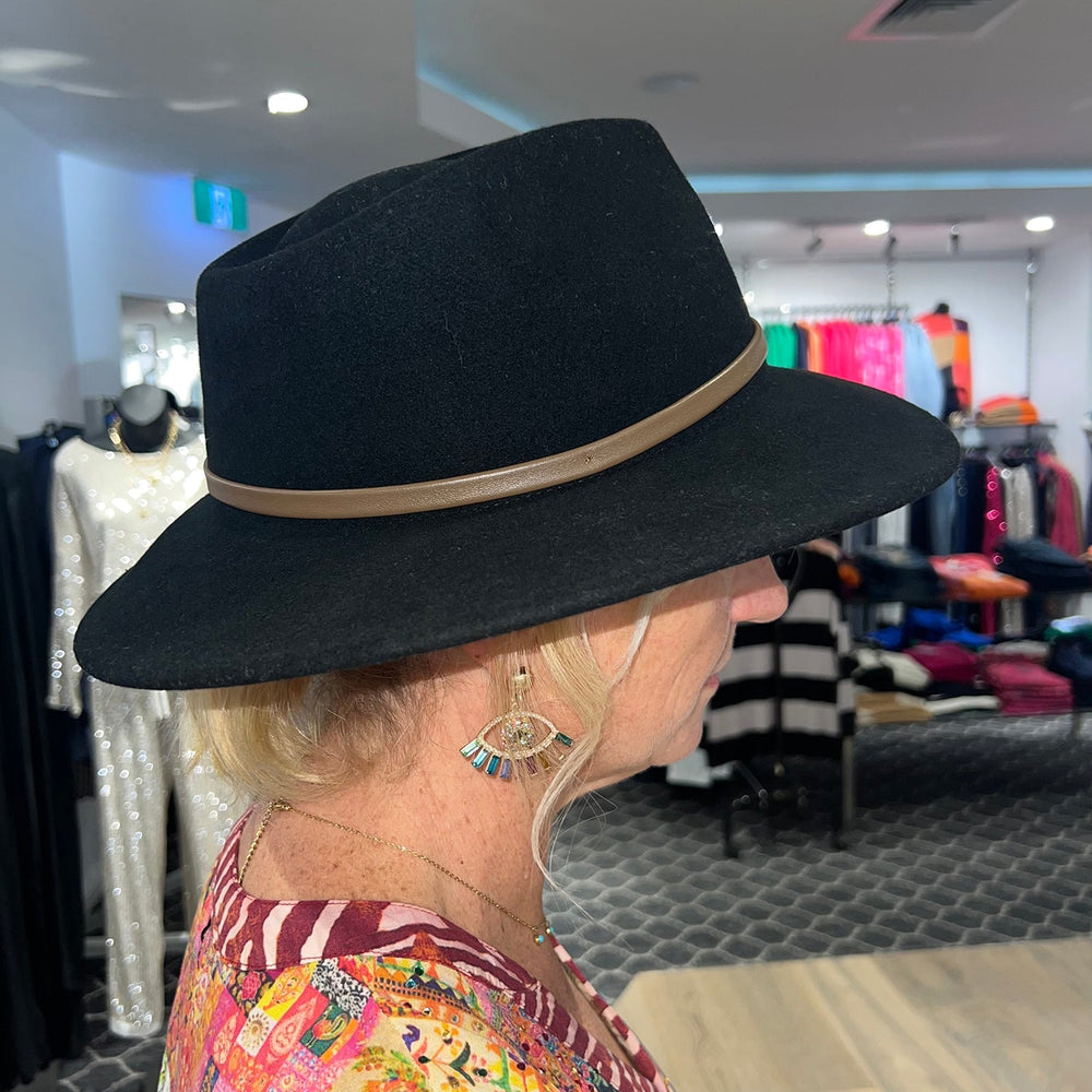 Calloway Hat - Black - SU8 - Pizazz BoutiqueFree Angel