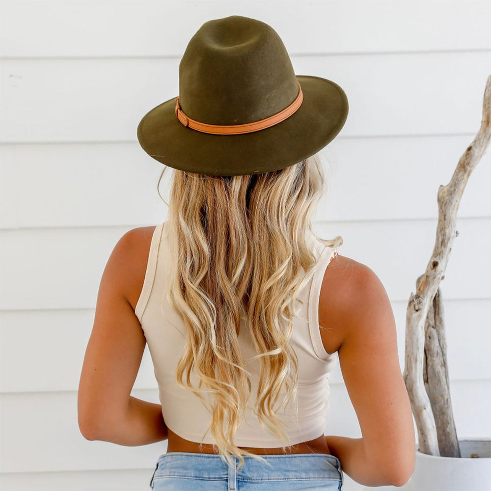 Calloway Hat - Khaki - SU8 - Pizazz BoutiqueFree Angel