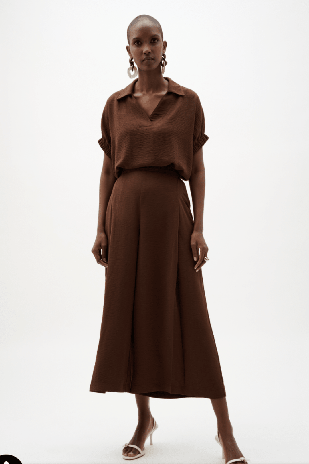 Cally Top - Chocolate - JR25 - Pizazz BoutiqueJoseph Ribkoff