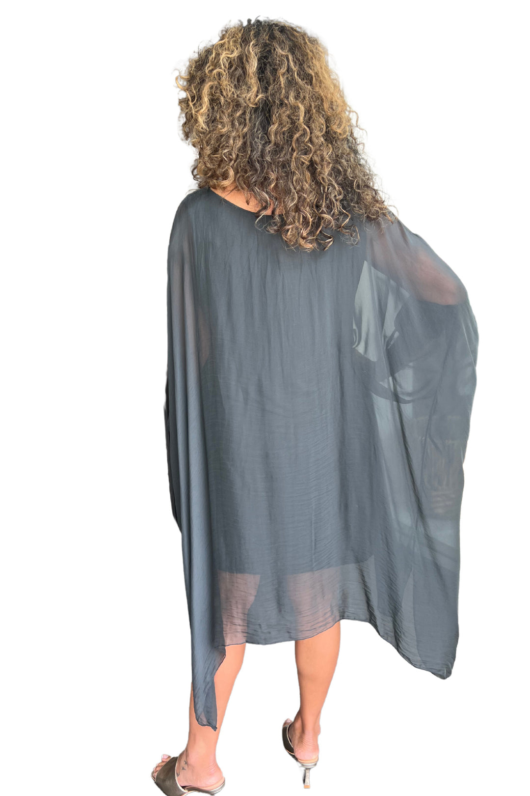 Campana Dress - Charcoal - IC8