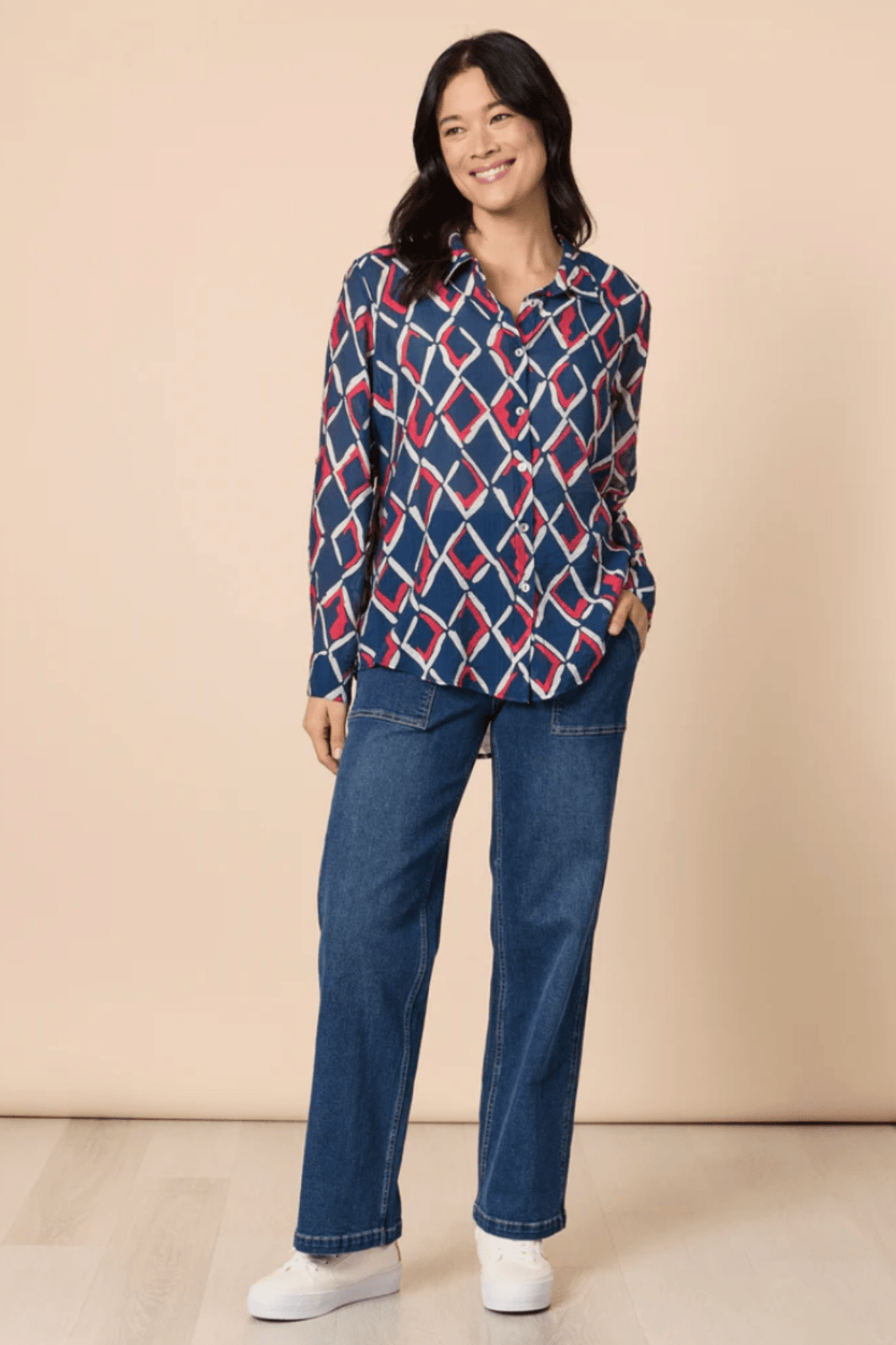 Capitol Print Shirt - GS20 - Pizazz BoutiqueGordon smith