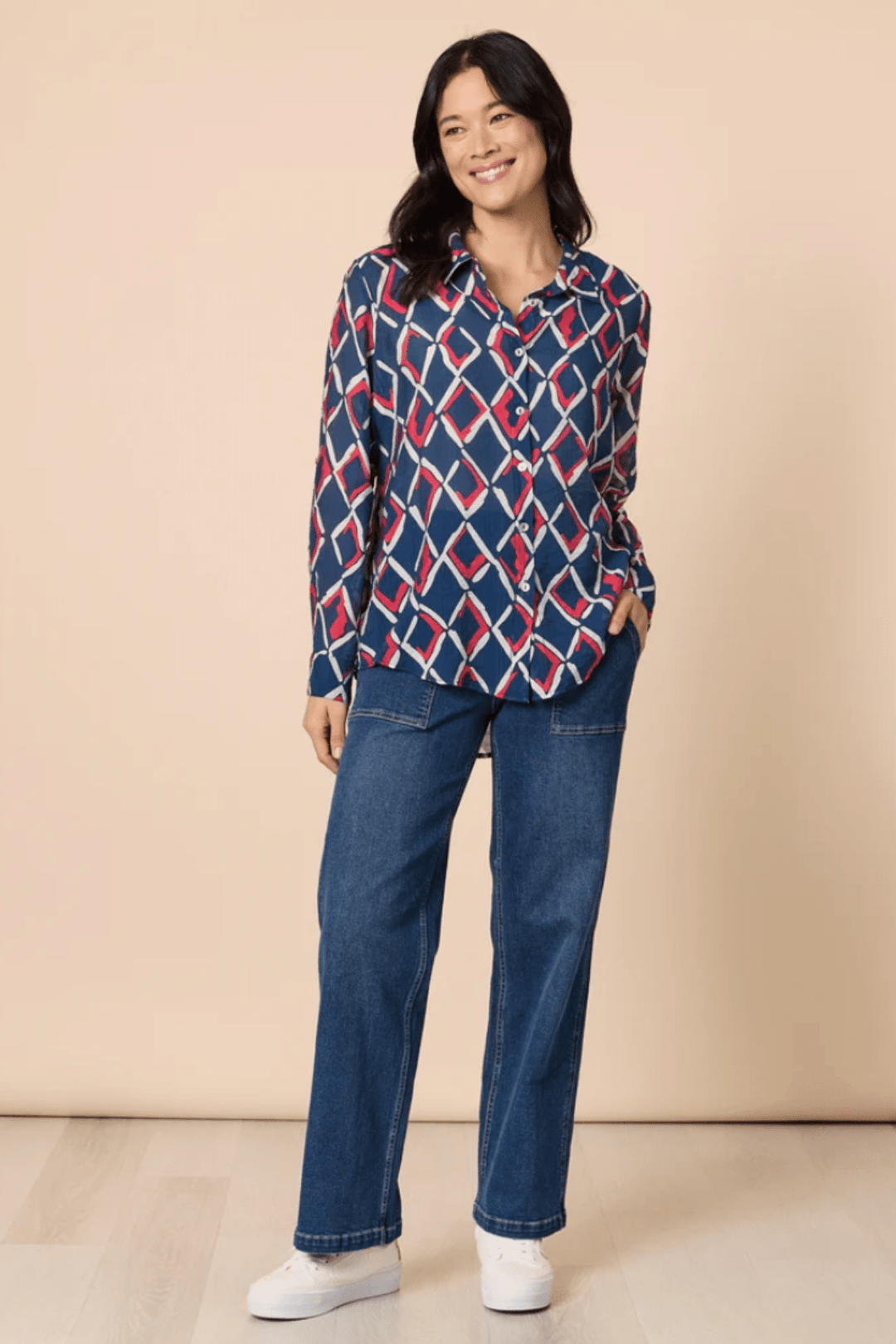 Capitol Print Shirt - GS20 - Pizazz BoutiqueGordon smith